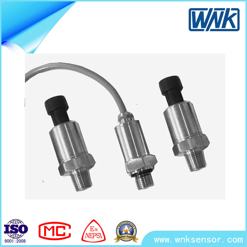 Smart 4-20mA Stainless Steel Cylindrical Pressure Transmitter for Air Conditioner