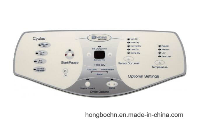 Membrane Switch Overlay for Numerical Control Machine