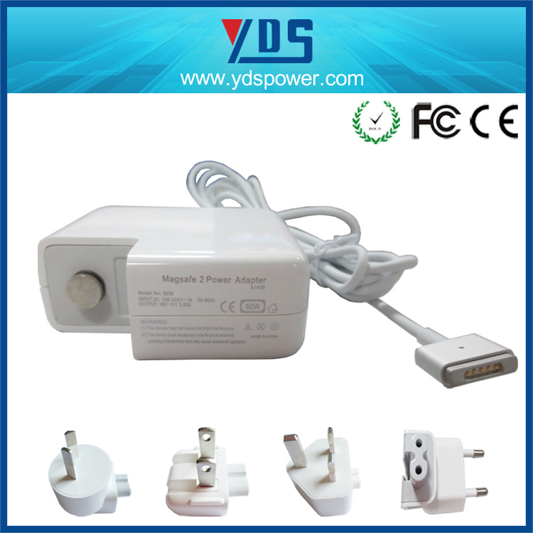 16.5V 3.65A Magsafe 2.0 Charger for Apple MacBook