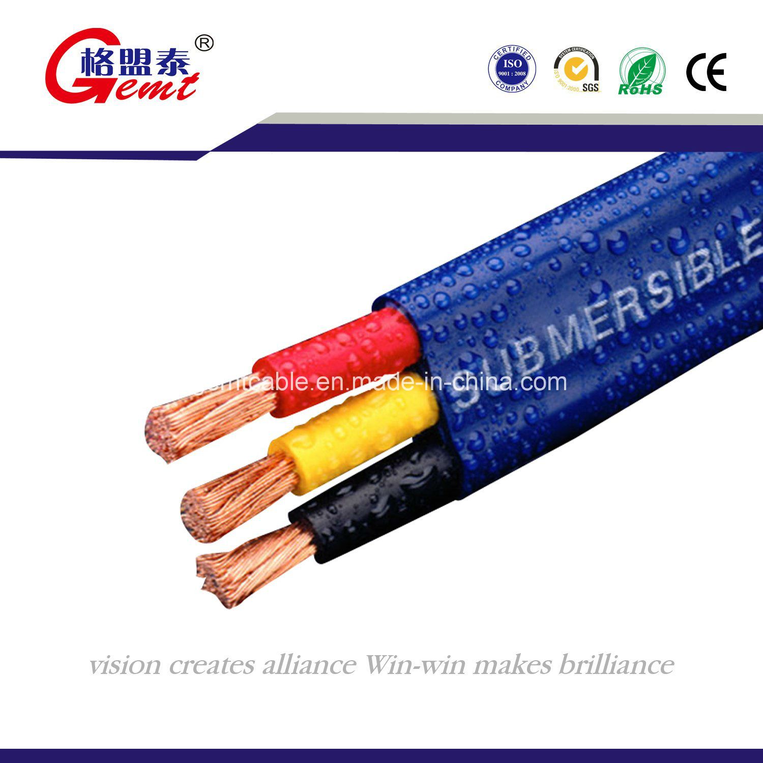 Waterproof Rubber Cable Submarine Cable Underground Wiring