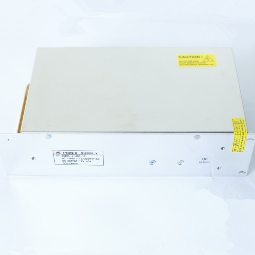 40A 12V Customizable Switching Power Supply for Engineering Lighting 480W