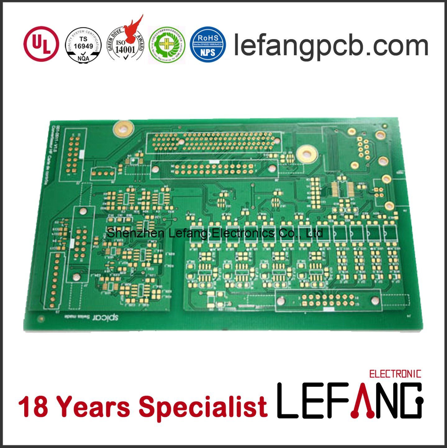 UL Approved PCB Fabrication for Industrial Inverter Device