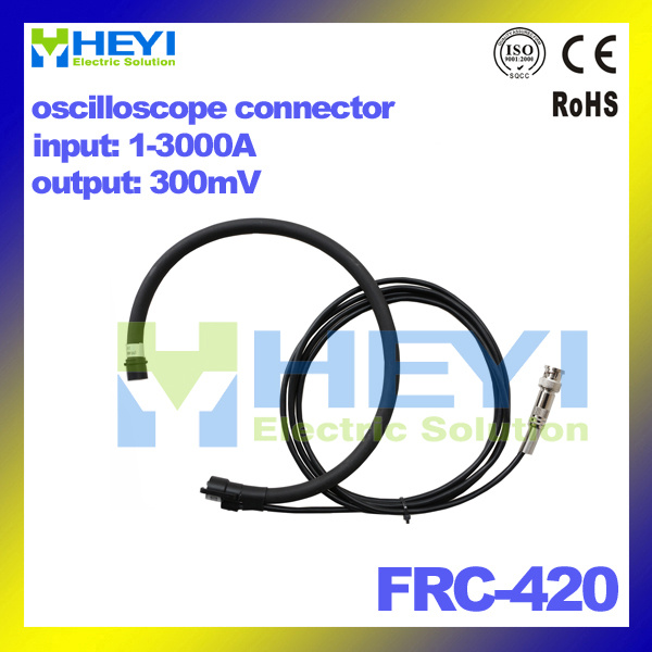 Flexible Rogowski Coil Rope CT Frc-420 Current Range 1-3000A with Oscilloscope Connector with 300mv