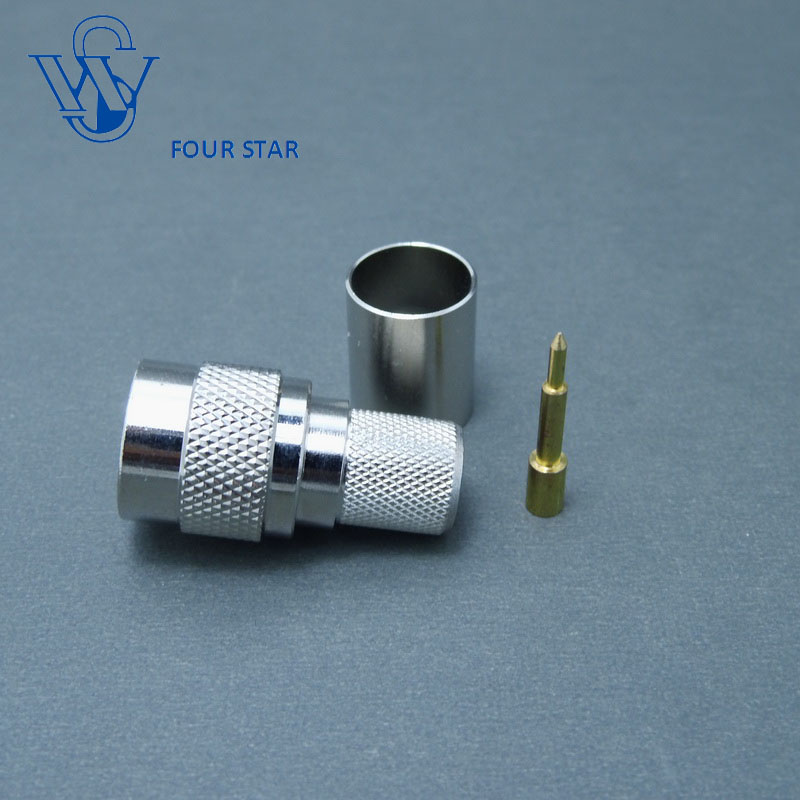 TNC Connector Male Plug Crimp for LMR400 Rg8 Cable