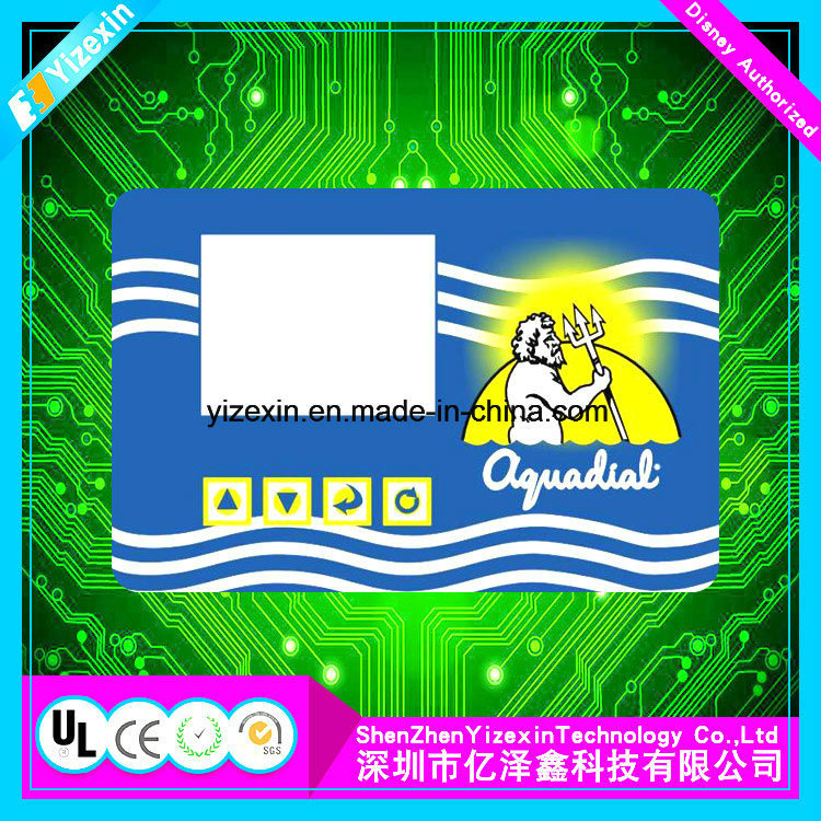 Large Size Pet Membrane Keypad Combine Transparent Window Membrane Switch Panel