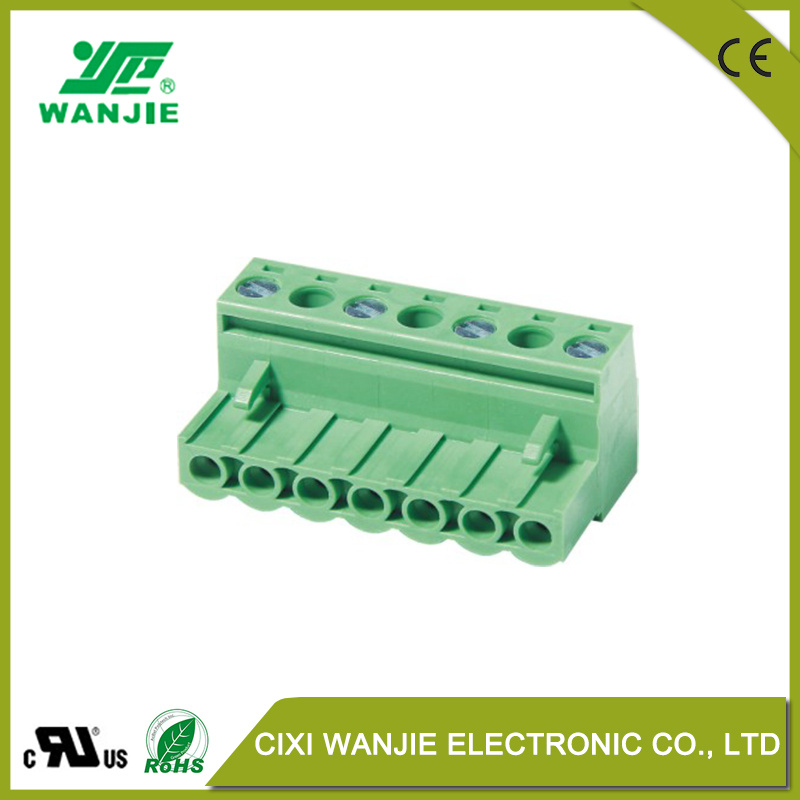 Pluggable Terminal Block Wj2edgk, Pitch 10.0/10.16mm