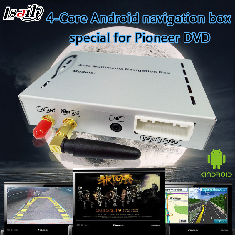 Andorid 5.1 Navigation System Spe⪞ Ial for Pioneer DVD with Online Map / Real-Time Traffi⪞ Information
