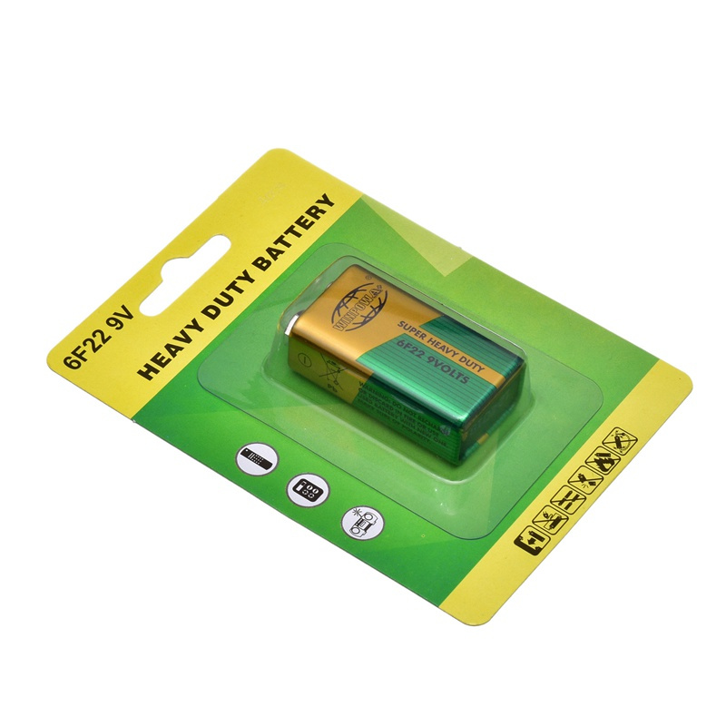 1222 Code Equivalent 9V Battery 6f22