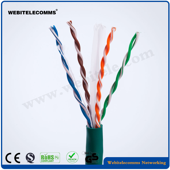 U/UTP Un-Shielded Network Cable Cat 6 Cable Twisted Pair Installation Cable