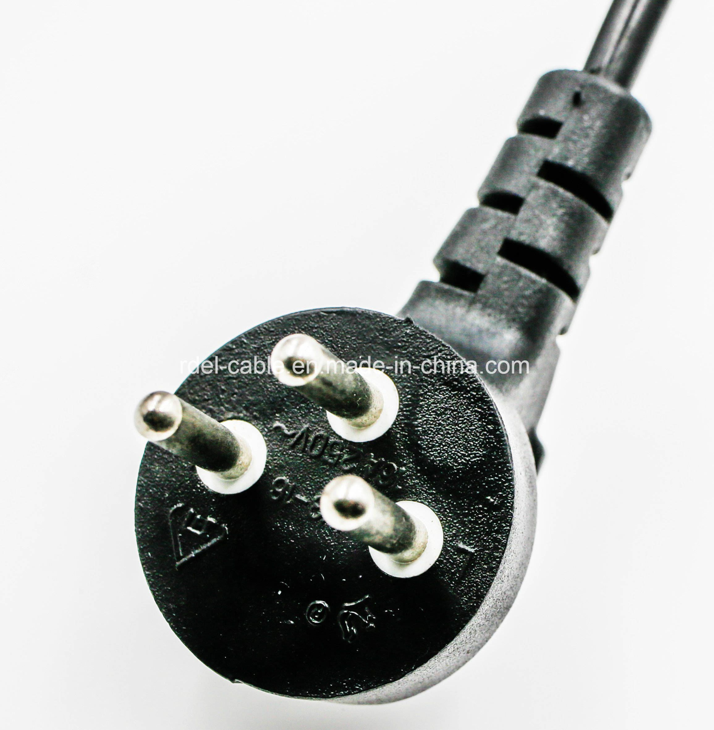 Israel Power Cord with Sii Approval