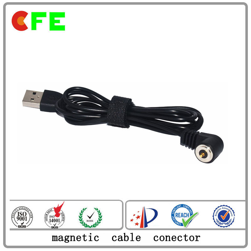 1pin Waterproof Magnet Cable Connector for Electronic