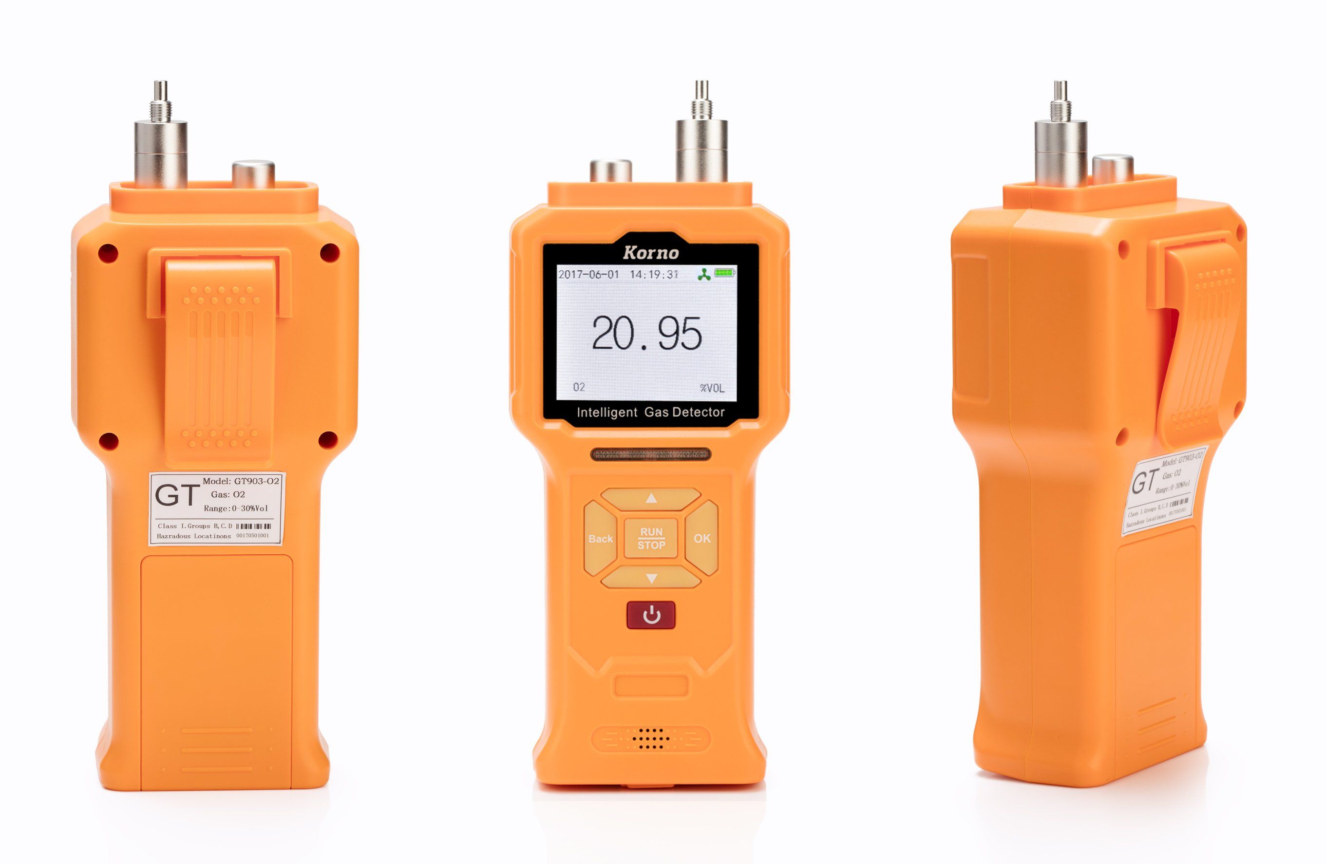 Handheld Acetylene Infrared Gas Detector with Alarm (C2H2)