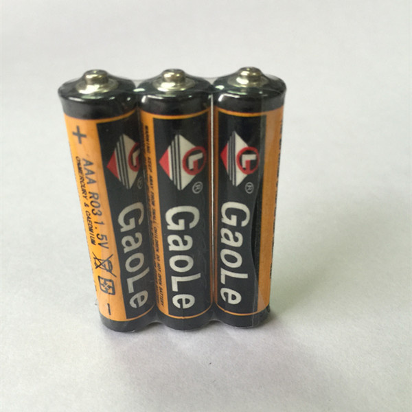 1.5V R03 AAA Carbon Zinc Battery (UM-4) for Glow Stick