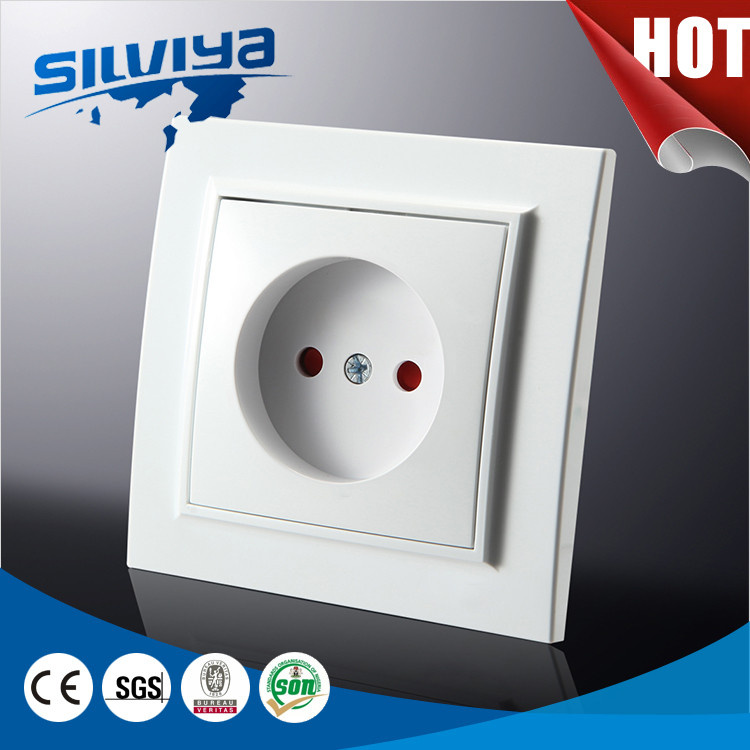 Non-Grounding 1 Gang Wall Socket with Children Protection