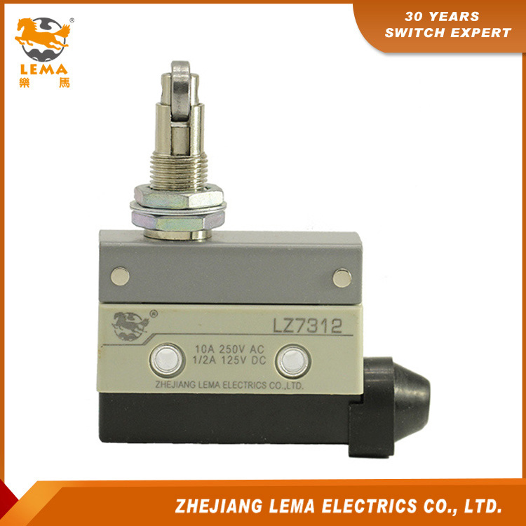 Lema Lz7312 Panel Mount Cross Roller Plunger Electric Limit Switch