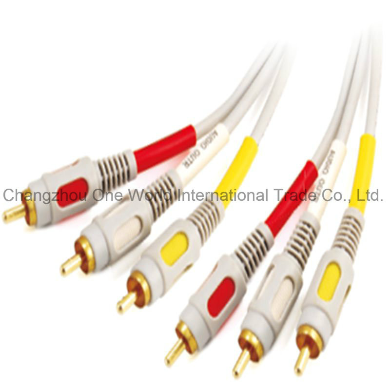 3 RCA Plugs-3 RCA Plugs Cable