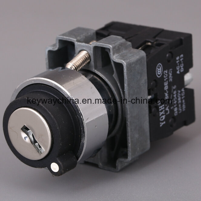 22mm Metal Type Push Button Switch with Key