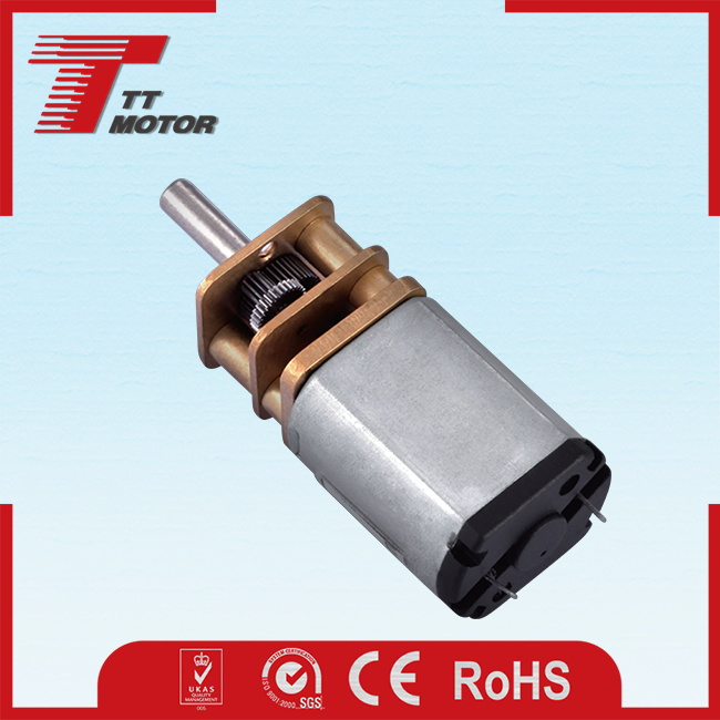 Permanent magnet 12V DC gear motor for Kinescope DVD