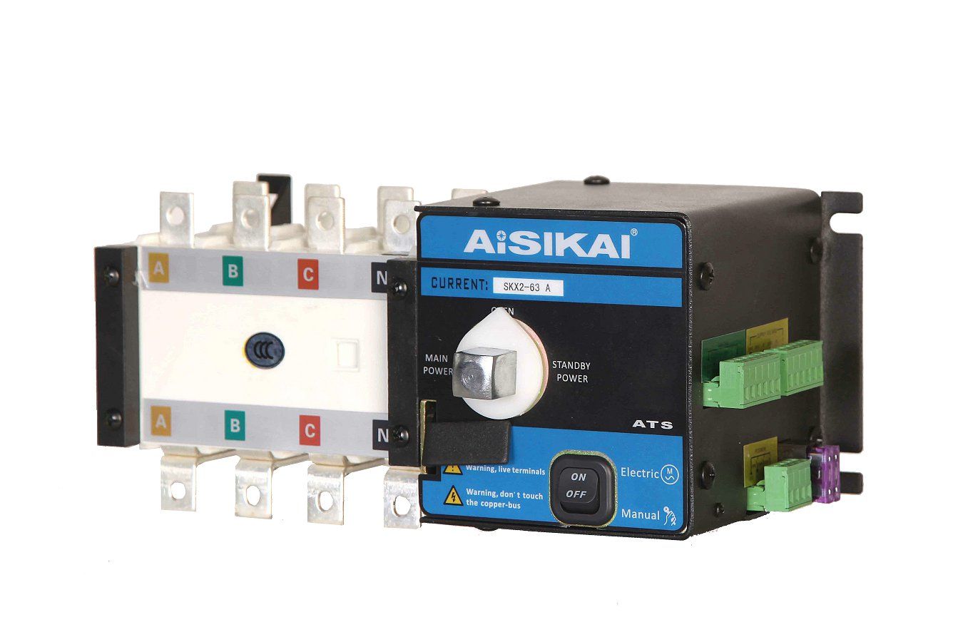 63A 4p Automatic Transfer Switch ATS with CCC /Ce Certification