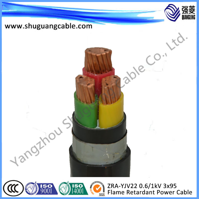 Zr-Yjv22 0.6/1kv 3X95/LV/XLPE Insulation/Power Cable