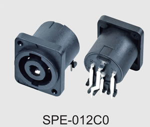 4pin Female Speakon Audio Jacks/Sockets (SPE-012C0)