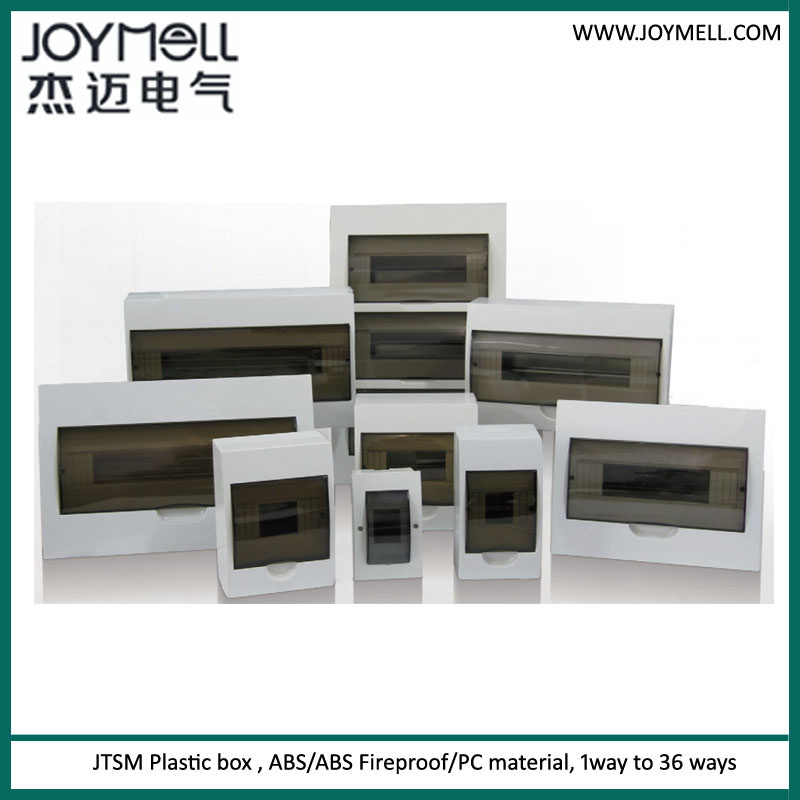 Electrical Open Mounted Concealed Mounted Plastic Dstribution Box From 1way to 36ways