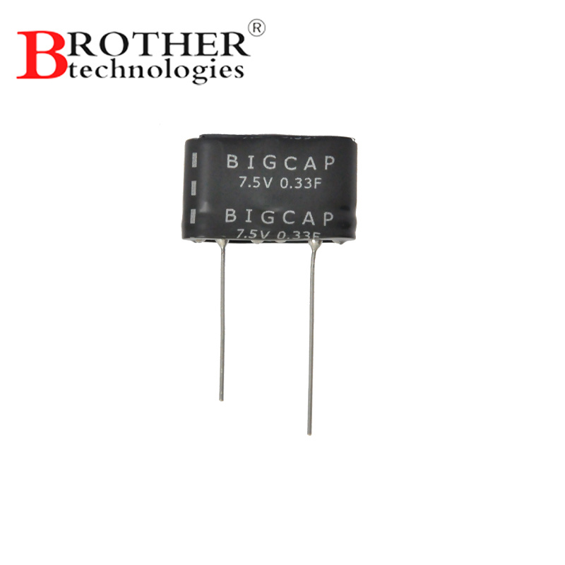 Factory Hot Sale 7.5V 3.3f Large Farad Capacitor