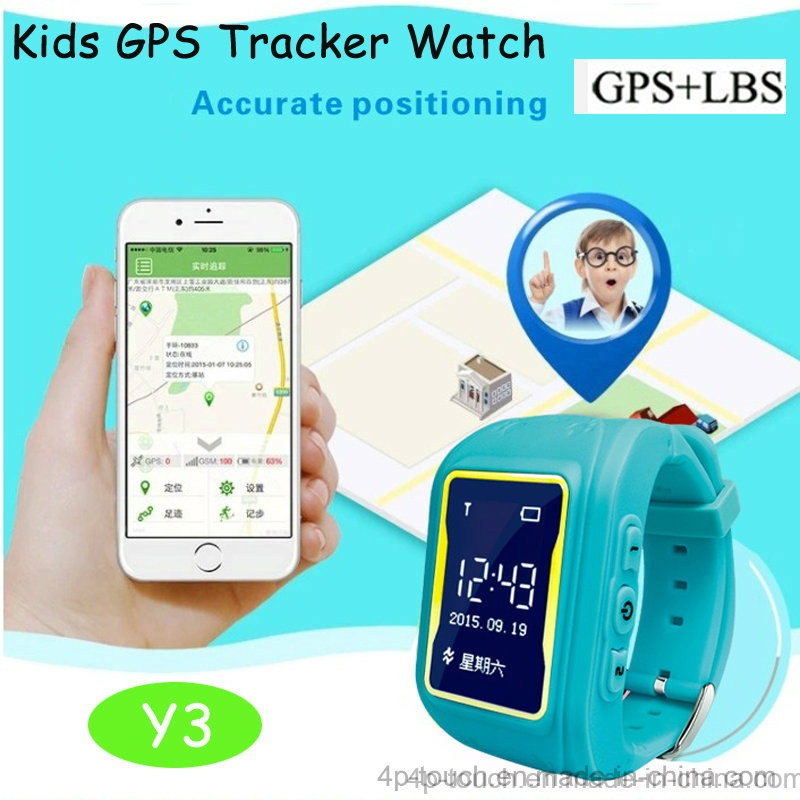 Factory Wholesale 0.96inch OLED Screen GPS Watch Tracker