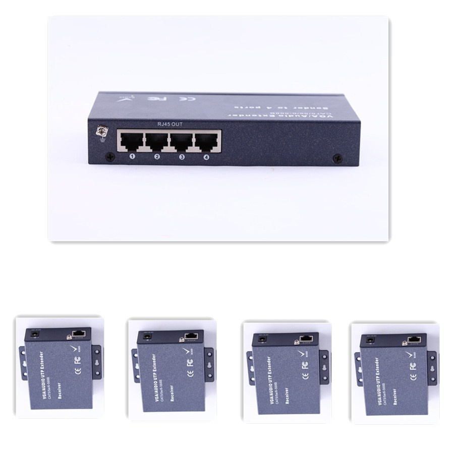 200m 1 to 4 VGA Extender