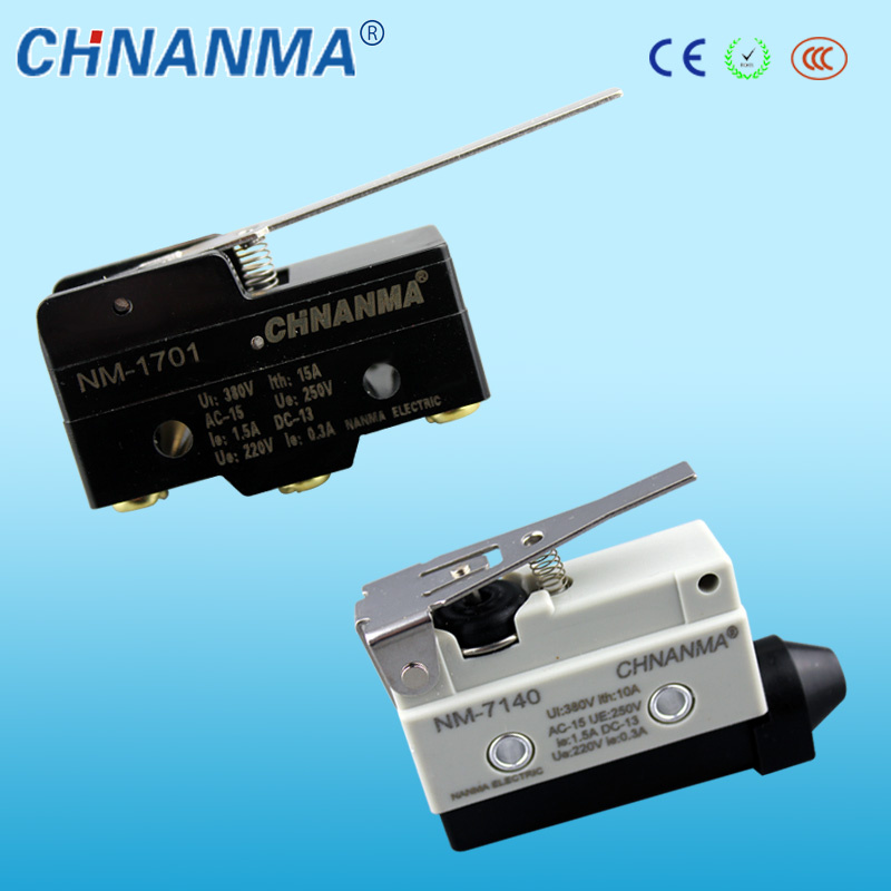 Short Roller Hinge Lever Micro Switch