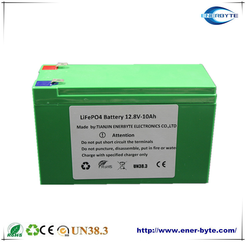 LiFePO4 Battery Pack 12.8V10ah for Electric Motorcycle