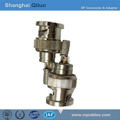 RF Connector BNC Straight Male Plug Crimp 75ohm (BNC-75-J-C-B-3)