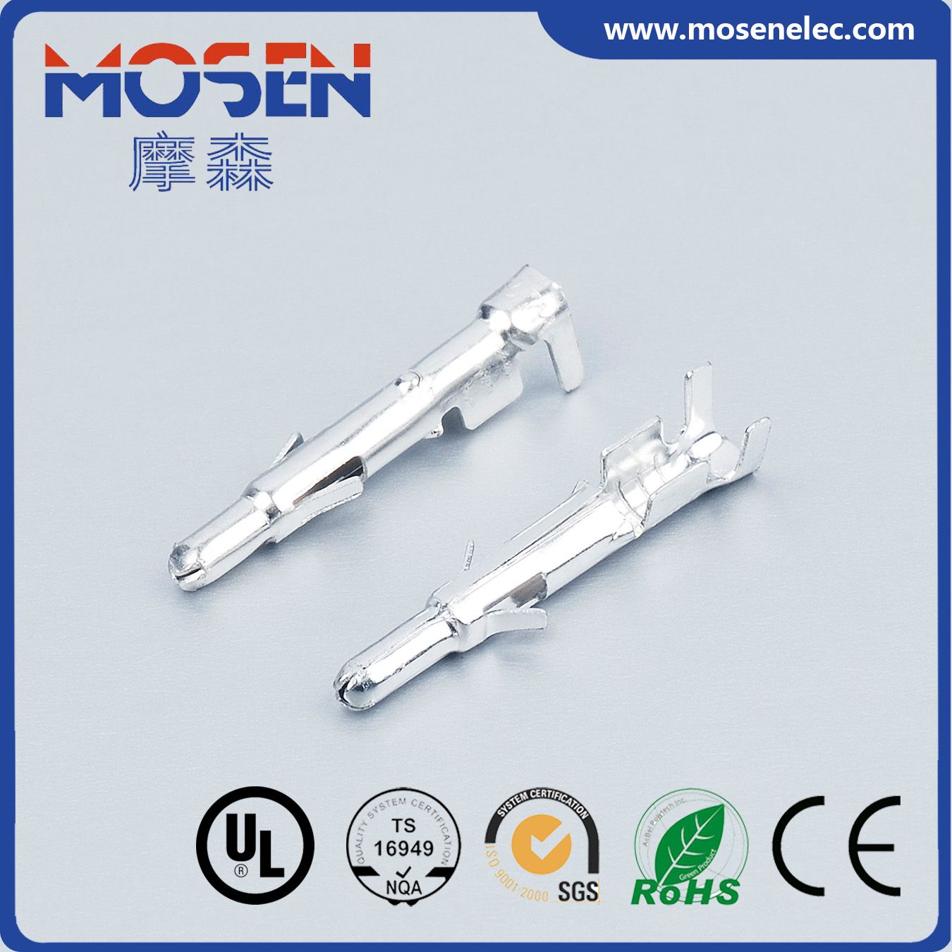 Plug Terminal Male Terminal Lugs DJ211A-2.1A Fast-on Connector Electrical Connectors