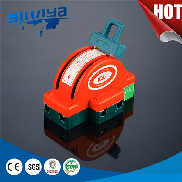 Double Throw 2 Pole 2p32A Plastic Knife Switch
