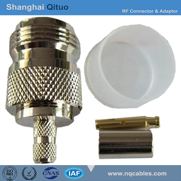 RF Connector N Straight Female Jack Crimp (N-K-C-3)
