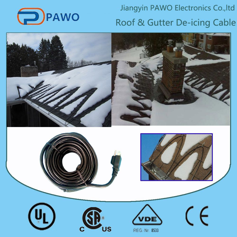 Low Price 600W PVC Electrical Heating Cable/Snow Melting Cable