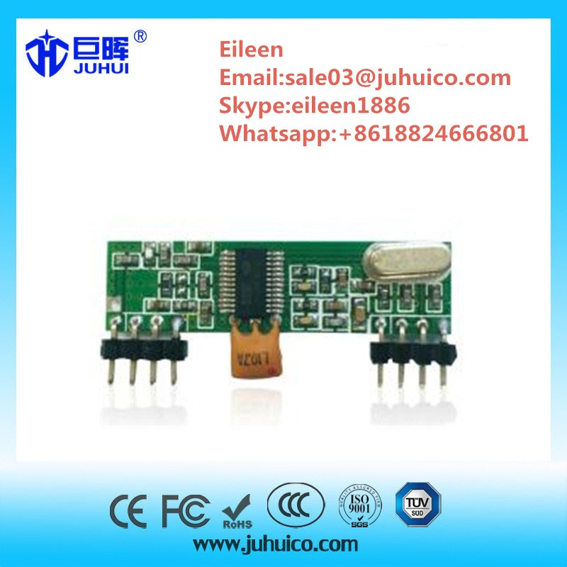 Superheterodyne Ask/Fsk Receiver Module Jh-Rx03