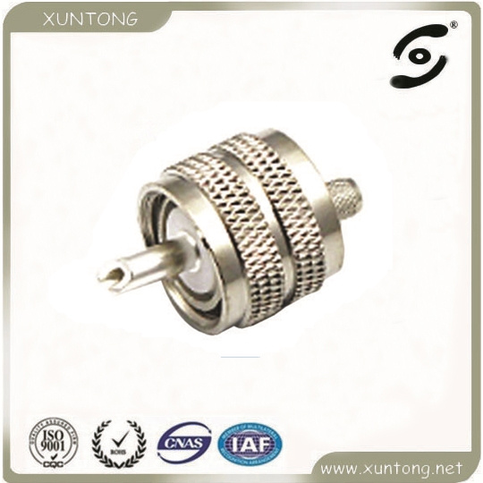 UHF Straight Adapter Jack to Plug UHF Connector