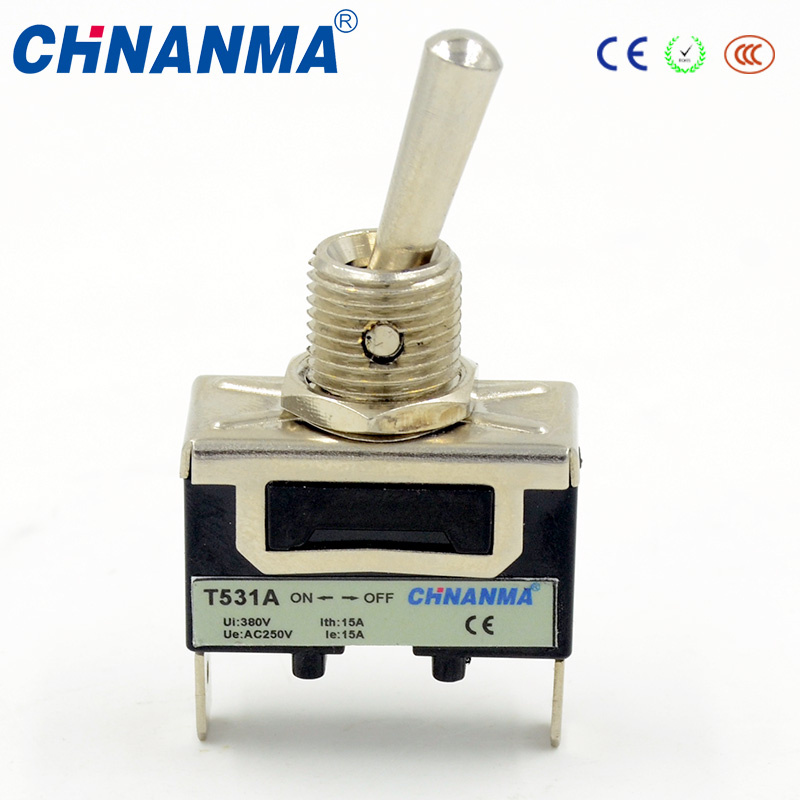 3 Way Toggle Switch on off on