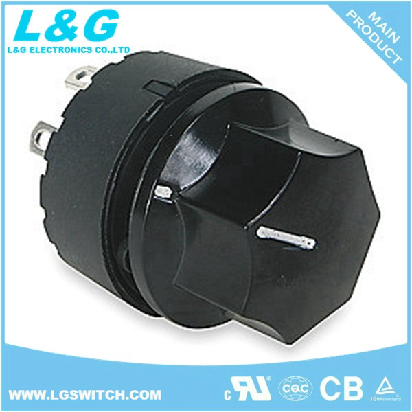 Motor off/L/M/H 4 Position Rotary Switch