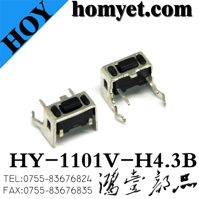 DIP Type Right Angle Side Button Vertical Tact Switch