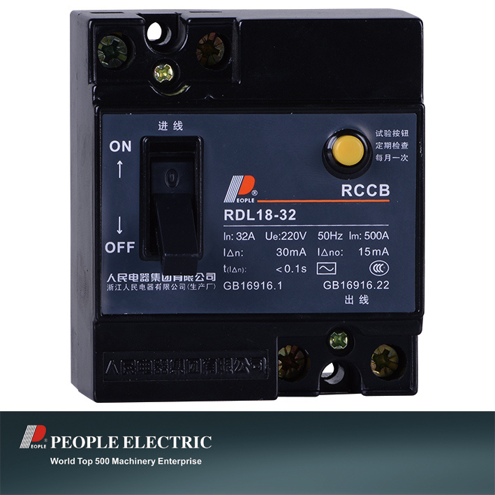 Earthleakage Circuit Breaker of Rdl18-32 2p