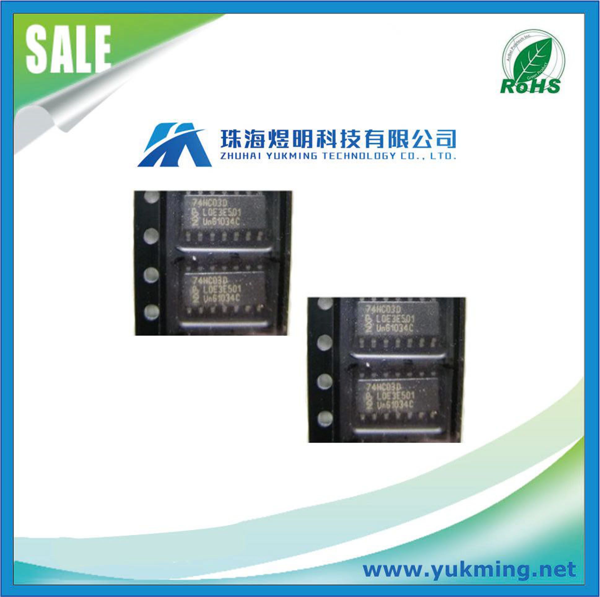 Quad 2-Input Nand Gate IC 74hc03D Integrated Circuit NXP