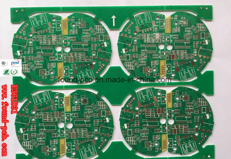 Double Sided PCB Board Fr4 with Green Soldermask