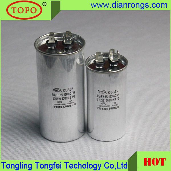 Hot Sale Top Quality Best Price Cbb65 Capacitor 50UF