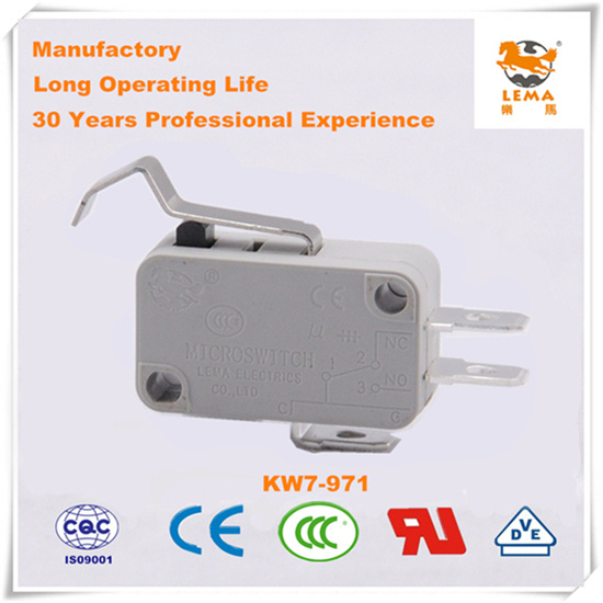 Lema CCC Ce UL VDE Kw7-971 Micro Switch
