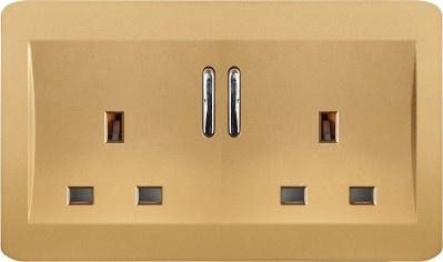 BS Approved Double 13A Switched Socket