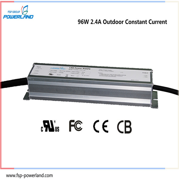 96W 2.4A Rainproof Outdoor Constant Current LED Driver