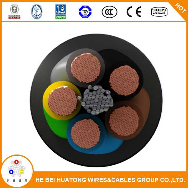 2000volt Single and Multi Conductor Type W G Gc Portable Power Cable with UL and Msha Certifications