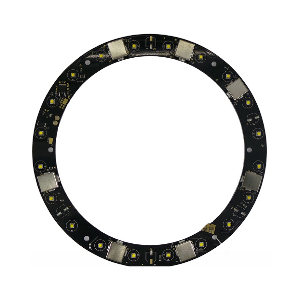 White Metal Core Round Aluminum LED PCBA